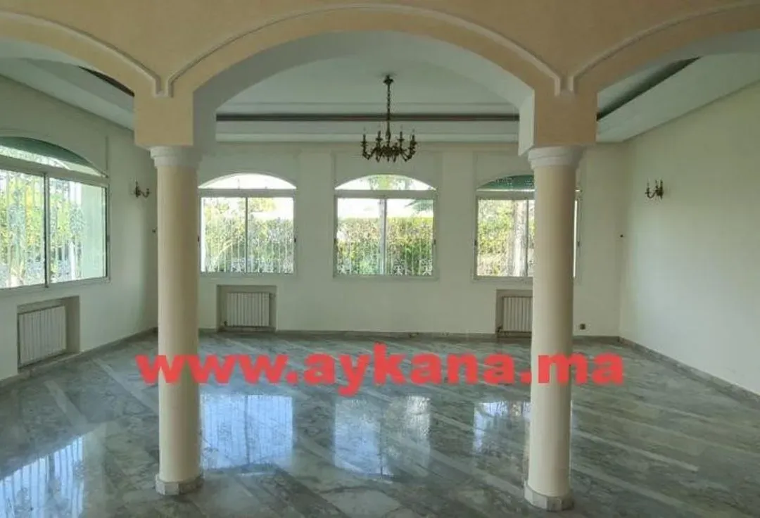 Villa à vendre 16 000 000 dh 2 270 m², 4 chambres - Hassan - Centre Ville Rabat