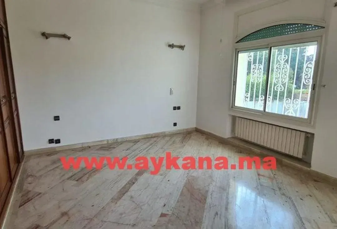 Villa à vendre 16 000 000 dh 2 270 m², 4 chambres - Hassan - Centre Ville Rabat