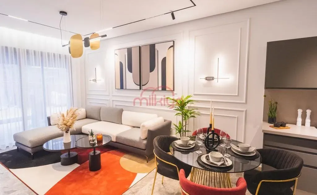 Appartement à vendre 857 500 dh 38 m², 2 chambres - Foncière Casablanca