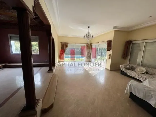 Villa for rent 25 000 dh 670 sqm, 5 rooms - Californie Casablanca