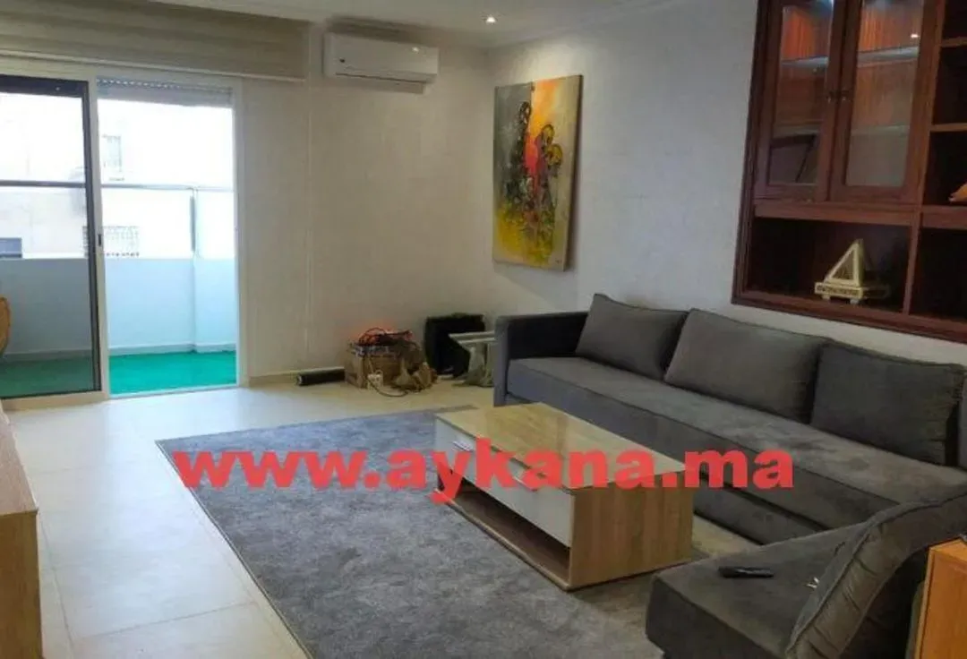 Appartement à louer 10 000 dh 65 m² avec 1 chambre - Hassan - Centre Ville Rabat