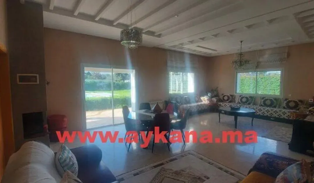 Villa à louer 30 000 dh 3 330 m², 5 chambres - Harhoura Skhirate- Témara