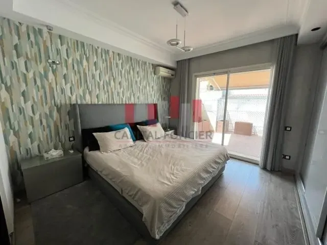 Appartement à louer 14 000 dh 140 m², 3 chambres - Racine Casablanca