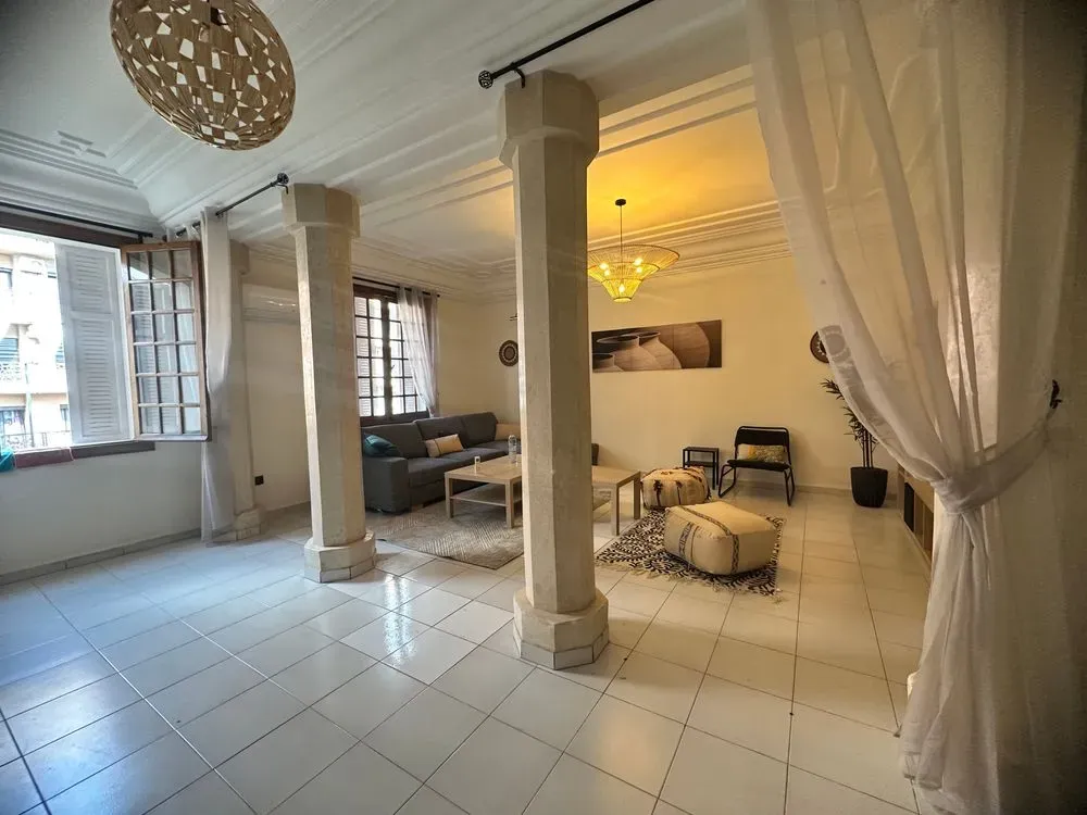Appartement à louer 10 700 dh 120 m² avec 2 chambres - Guéliz Marrakech | Agenz
