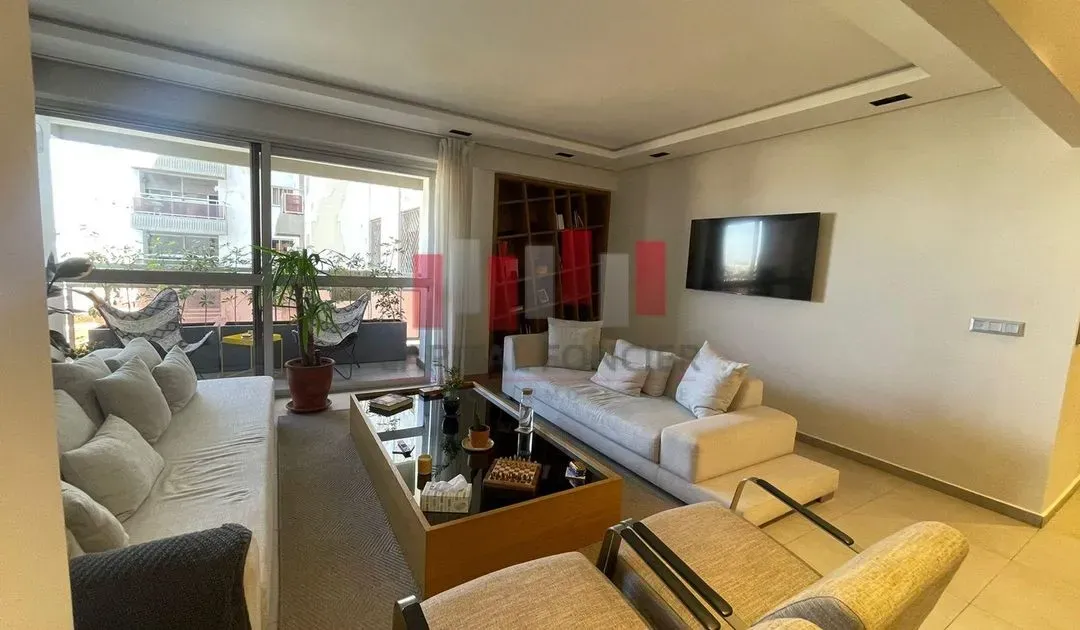 Appartement à vendre 2 300 000 dh 128 m², 2 chambres - Maârif Extension Casablanca