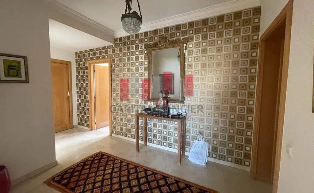 شقة للكراء 000 15 د٠م 156 م², 3 غرف - راسين الدار البيضاء