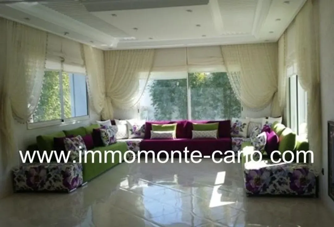 Villa à vendre 13 000 000 dh 700 m², 4 chambres - Souissi Rabat