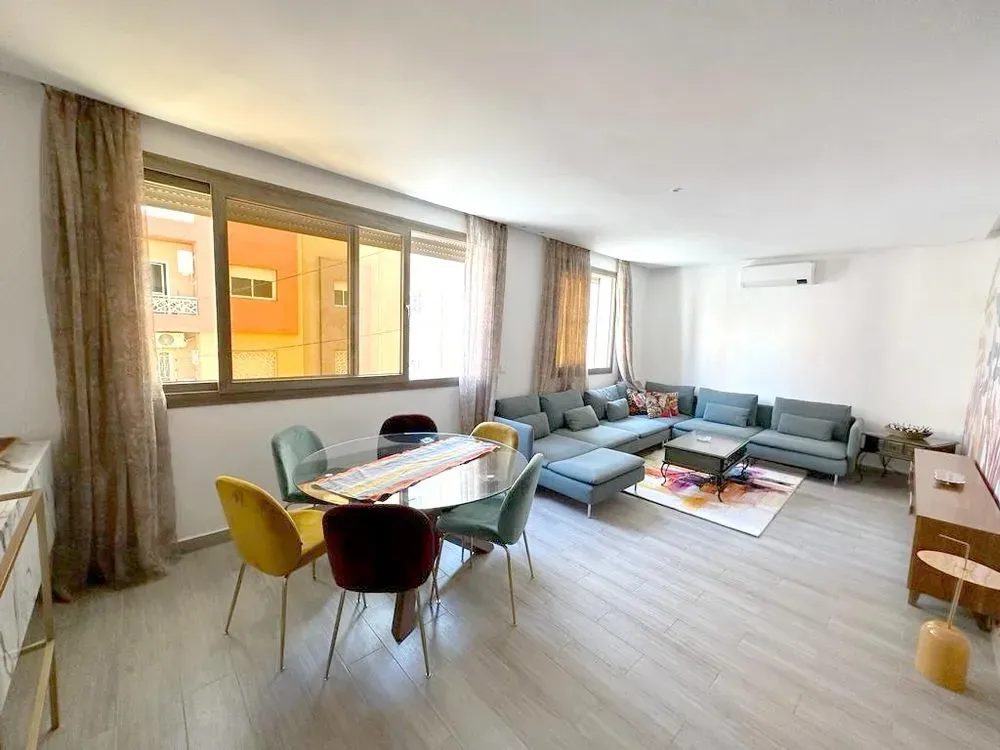 Appartement à louer 6 000 dh 100 m² avec 2 chambres - Masmoudi Marrakech